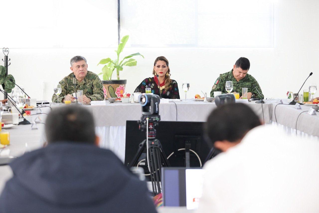 Encabeza Evelyn Salgado sesión de la Mesa de Coordinación en Iguala con